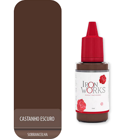 Pigmento Iron Works Castanho Escuro 15ml