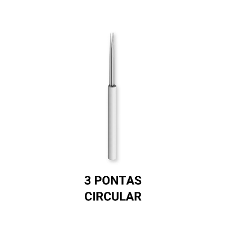 Lâmina Para Tebori 3 Circular