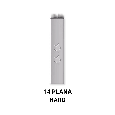 Lâmina Para Tebori 14 Plana Hard