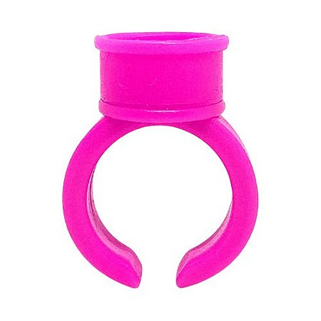 Anel Porta Batoque Raso Rosa