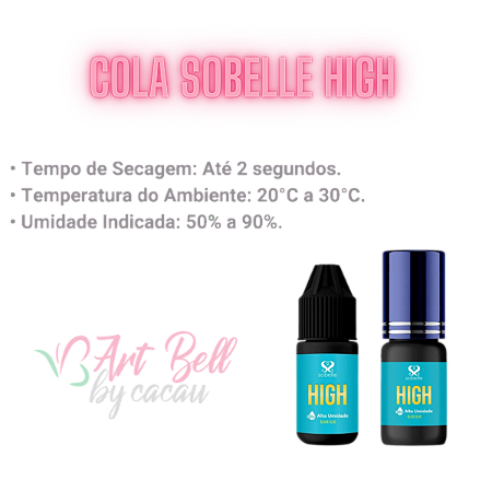 Cola Sobelle High 3ml | Art Bell By Cacau - Art Bell By Cacau