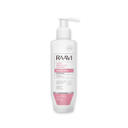 Loção Hidratante Corporal Ureia 10% 200g Raavi