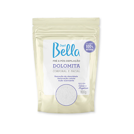 Dolomita Facial e Corporal 800g Depil Bella