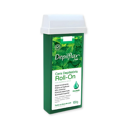 Cera Roll-on Hortelã 100g Depilflax