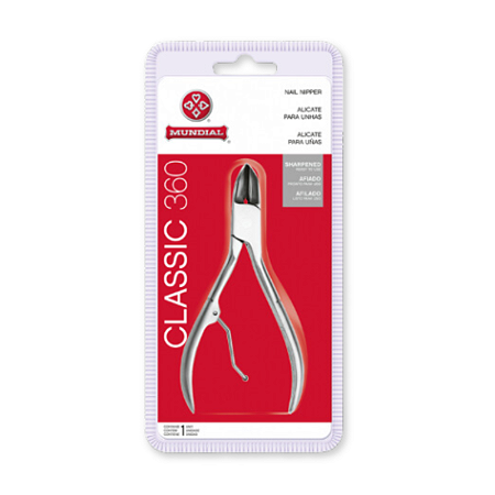 Alicate de Unha BC 360 Classic Curvo Mundial