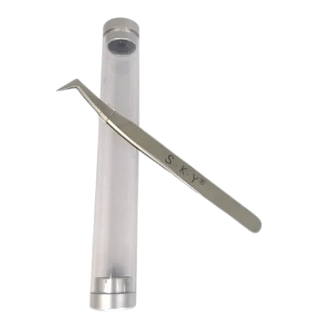 Pinça Para Alongamento de Cílios Volume Russo SKY Ref.C50