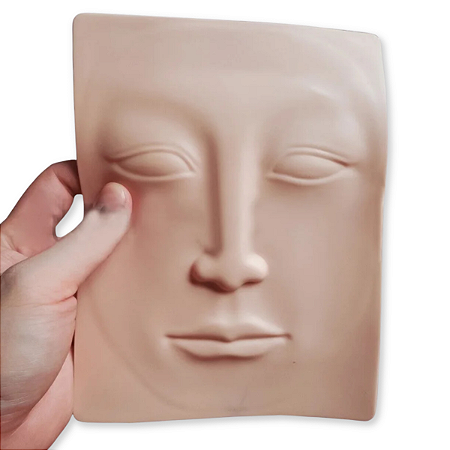 Pele Sintética Rosto 3D