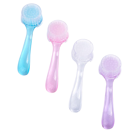 Escova Facial Com Tampa Cores Variadas