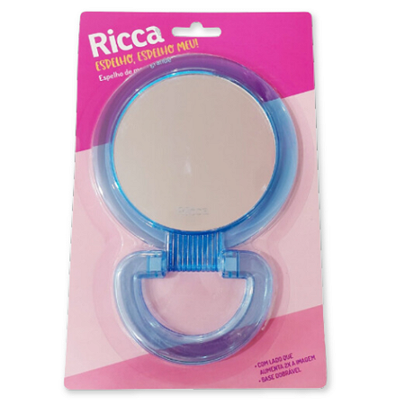 Espelho de Mesa Azul Ricca Ref. 149