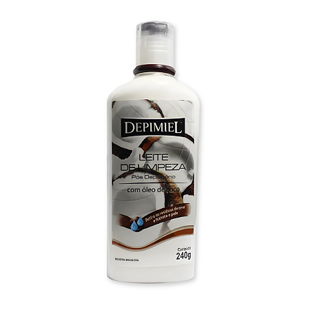 Leite de Limpeza Pós Depilatório 240ml Depimiel
