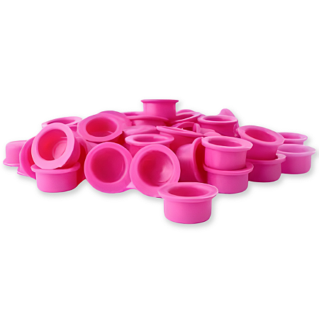 Batoque Raso Rosa 50 Unidades