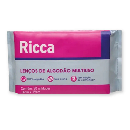 Lenço de Algodão Multiuso Ricca