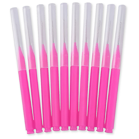 Escovinha Interdental Para Lash Lifting 10 Unidades Rosa