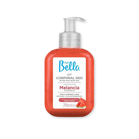 Gel Corporal Melancia 250g Depil Bella