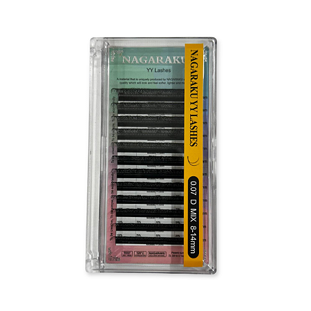 Cílios Nagaraku YY Volume Brasileiro Estojo Mix