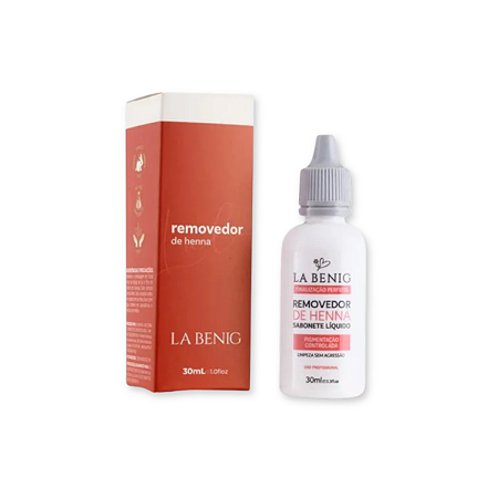 Removedor de Henna 30ml La Benig