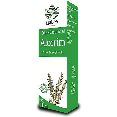 ÓLEO ESSÊNCIAL DE ALECRIM 10ML GABEA