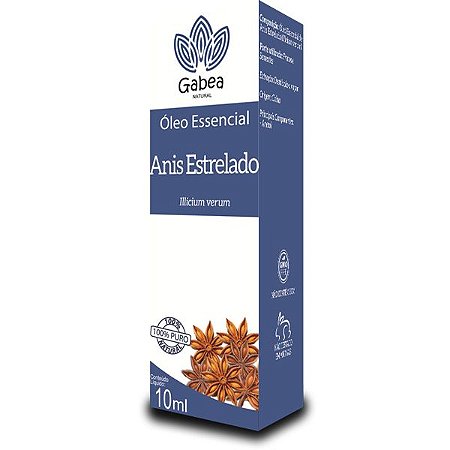 ÓLEO ESSÊNCIAL DE ANIS ESTRELADO 10ML GABEA