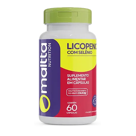 LICOPENO C/ SELÊNIO 60 CÁPSULAS 500MG MALTTA