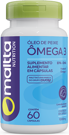 ÔMEGA 3 60 CÁPSULAS 1000 MG MALTTA