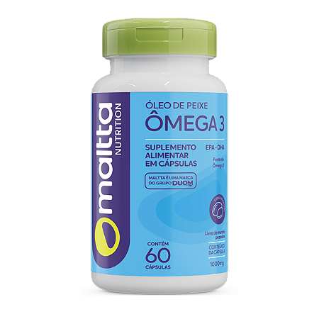 ÔMEGA 3 1000 MG 60 CÁPSULAS MALTTA