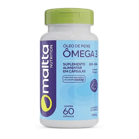 ÔMEGA 3 60 CÁPSULAS 500 MG MALTTA