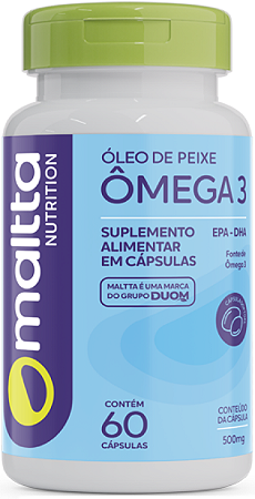 ÔMEGA 3 60 CÁPSULAS 500 MG MALTTA
