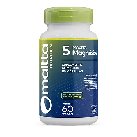 5 MAGNÉSIOS 60 CÁPSULAS MALTTA