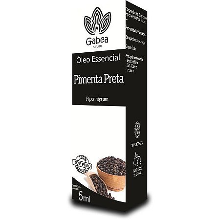 ÓLEO ESSENCIAL PIMENTA PRETA 10ML GABEA