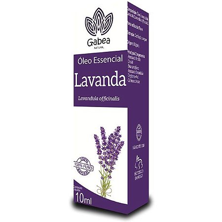 ÓLEO ESSÊNCIAL DE LAVANDA 10ML GABEA