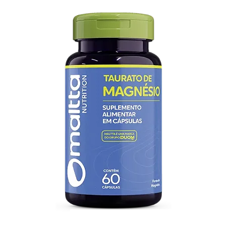 TAURATO DE MAGNESIO 60 CÁPSULAS MALTTA