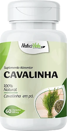 CAVALINHA 60 CÁPSULAS 500MG NATUSVIDA
