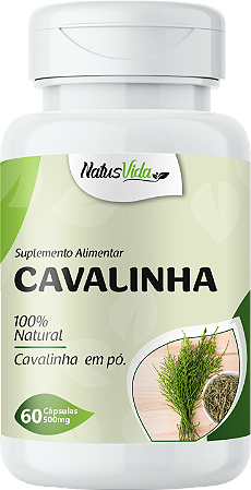 CAVALINHA 60 CÁPSULAS 500MG NATUSVIDA