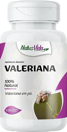 VALERIANA 60 CÁPSULAS 500MG NATUSVIDA