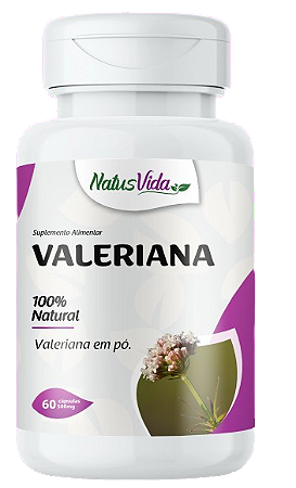 VALERIANA 60 CÁPSULAS 500MG NATUSVIDA