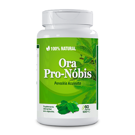 ORA PRO-NÓBIS 60 CÁPSULAS 500MG BIONUTRI