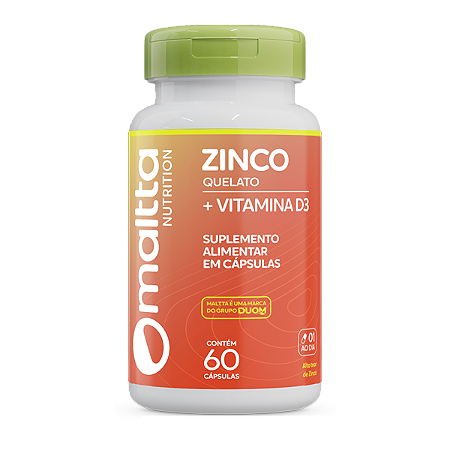 ZINCO+D3 60 CÁPSULAS MALTTA