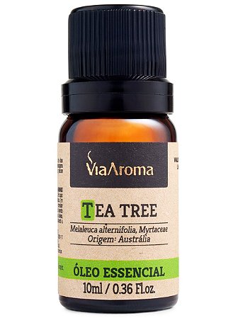 ÓLEO ESSENCIAL MELALEUCA TEA TREE VIA AROMA 10ML