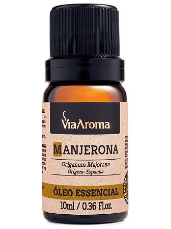 ÓLEO ESSENCIAL MANJERONA 10 ML VIA AROMA