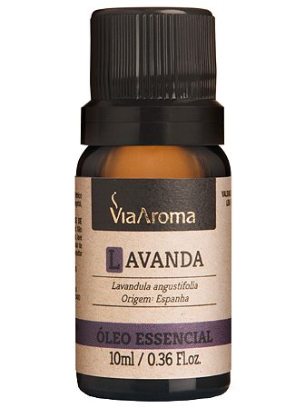 ÓLEO ESSENCIAL LAVANDA 10ML VIA AROMA