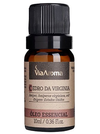 ÓLEO ESSENCIAL CEDRO DA VIRGINIA 10ML VIA AROMA