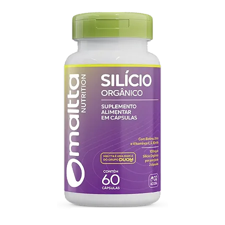 SILÍCIO ORGÂNICO 60 CÁPSULAS MALTTA