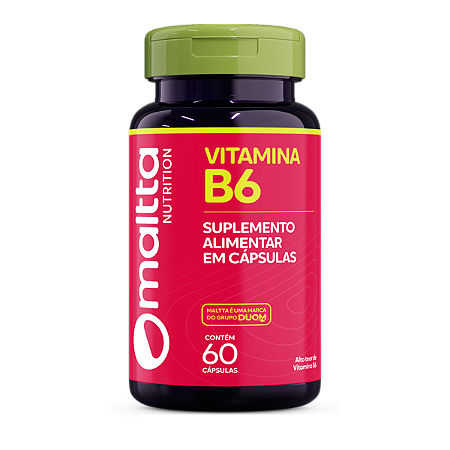 VITAMINA B6 60 CÁPSULAS MALTTA