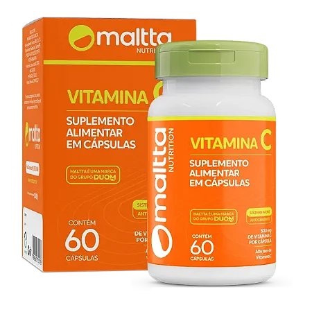 VITAMINA C 500MG 60 CÁPSULAS MALTTA