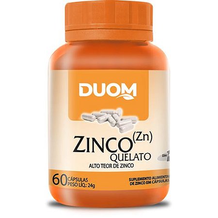 ZINCO 400MG 60 CÁPSULAS DUOM