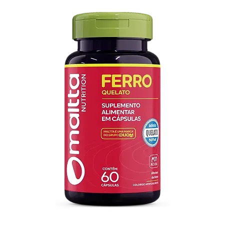 FERRO "FE" 60 CÁPSULAS MALTTA