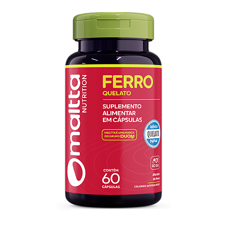 FERRO "FE" 60 CÁPSULAS MALTTA