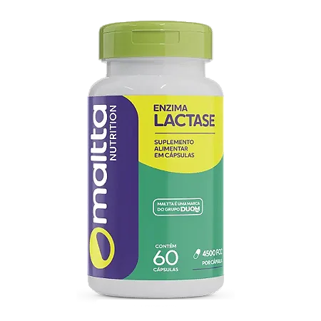 ENZIMA LACTASE 60 CÁPSULAS MALTTA