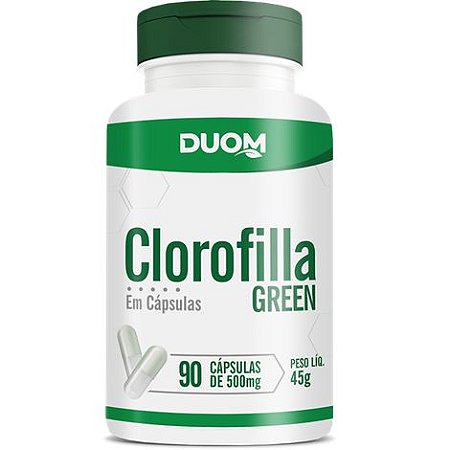 CLOROFILLA GREEN 45G 90 CÁPSULAS DUOM