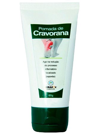 Pomada Cravorana 60g Girasol - trata o esporão no calcâneo